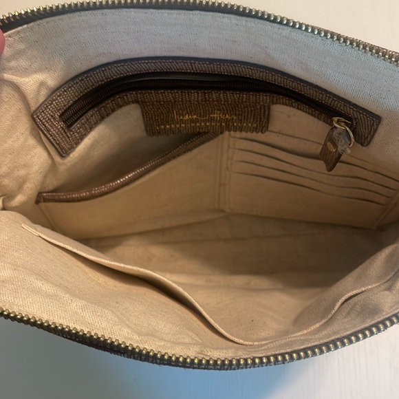 India Hicks Island Gecko Insider Pouch Clutch Bag - Picture 8 of 13